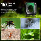 NEEWER LS-31 15X Magnification Lens Compatible with GoPro Hero 9/10/11/12 Black, view 3