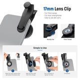 NEEWER LS-32 PRO 45X Mini Pocket Microscope Lens with 17mm Thread Phone Lens Clip, view 5