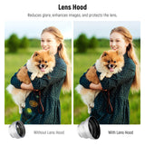 NEEWER LS-66 65mm HD Telephoto Phone Lens with 17mm Thread & Lens Hood, view 4
