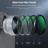 NEEWER LS-66 65mm HD Telephoto Phone Lens with 17mm Thread & Lens Hood, view 6