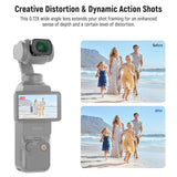 NEEWER LS-70 112° FOV Lens for DJI Osmo Pocket 3 / Pocket 4 & Xtra Muse, view 4