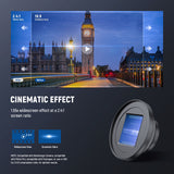NEEWER LS-75 1.55X Blue Anamorphic Lens with 17mm Threaded Clip, view 2