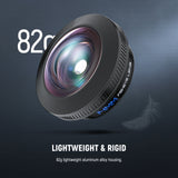 NEEWER LS-77 170° 14mm Fish Eye VR Lens with 17mm Threaded Phone Lens Clip, view 6