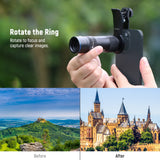 NEEWER LS-78 400mm Phone Telephoto Lens with 17mm Threaded Lens Clip, view 3
