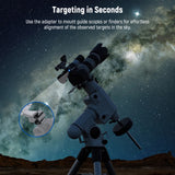 NEEWER LS-T16 Metal Finderscope Mount Adapter, view 2