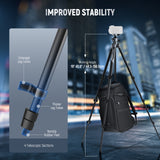 NEEWER LT07 61" Aluminum Travel Tripod, view 3