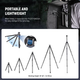 NEEWER LT32 62" Carbon Fiber Travel Tripod, view 5