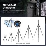 NEEWER LT34 62" Carbon Fiber Travel Tripod, view 5