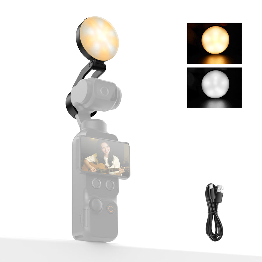 NEEWER M29 Mini LED Fill Light Compatible with DJI OSMO Pocket 4