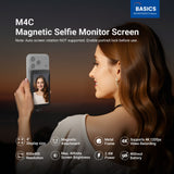 NEEWER BASICS M4C 4" Magnetic Vlog Selfie Monitor Screen, view 2
