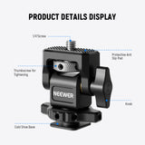NEEWER MA002 Field Monitor Holder with Cold Shoe Mount, view 2