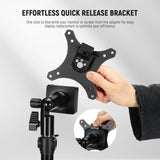NEEWER MA010 Monitor Mount Adapter with Quick Release VESA Mount, view 4