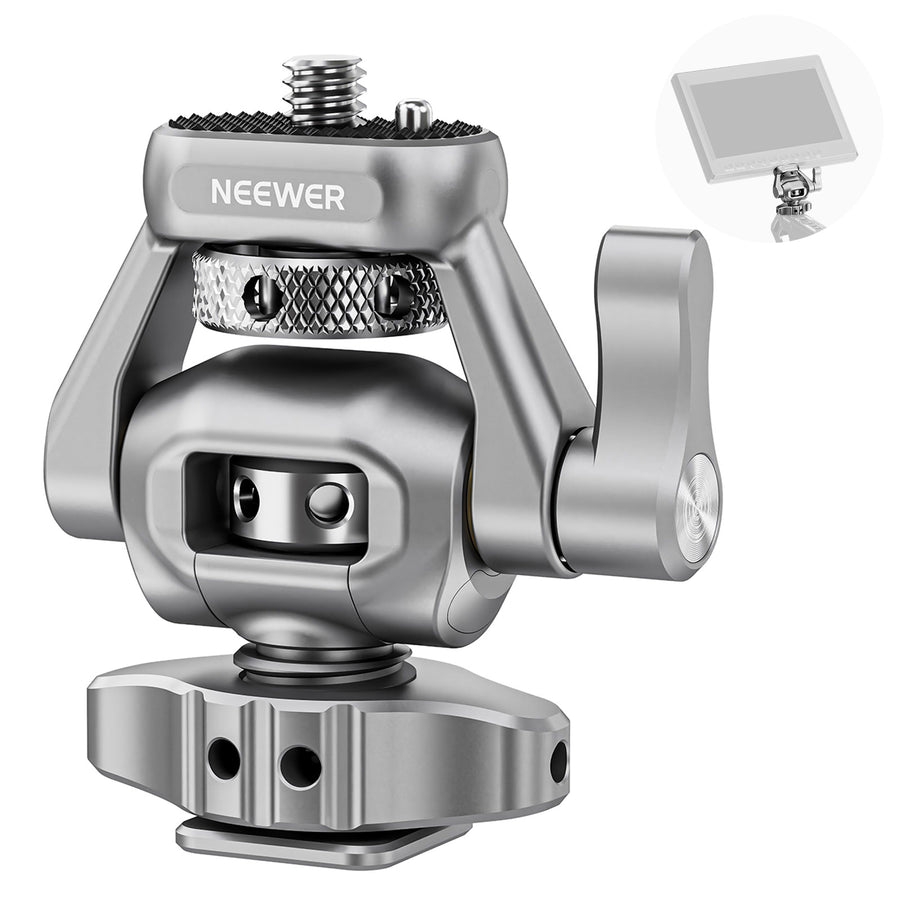 NEEWER MA017 Camera Monitor Mount with Cold Shoe
