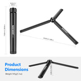 NEEWER M11 Metal Desktop Mini Tripod, view 2