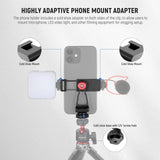 NEEWER PA001 Metal Phone Tripod Mount Adapter, view 2