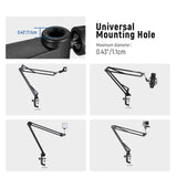 NEEWER Metal C ClampTable Mount, view 6