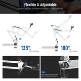 NEEWER NW-35 Suspension Boom Scissor Mic Arm Stand, view 4