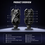 NEEWER MM01/MM02 Dual Channel Audio Mixer for Camera & Microphone, view 3