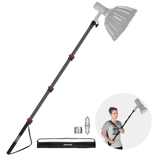 NEEWER MS-230C 230cm Handheld Boom Pole Stand