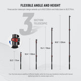NEEWER MS-230C 230cm Handheld Boom Pole Stand, view 3