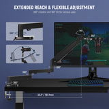 NEEWER MS002 Low Profile Mic Arm Desk Mount, view 3