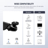 NEEWER MS007 Low Profile Mic Stand, view 5
