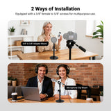 NEEWER MS015 Desk Microphone Stand, view 4