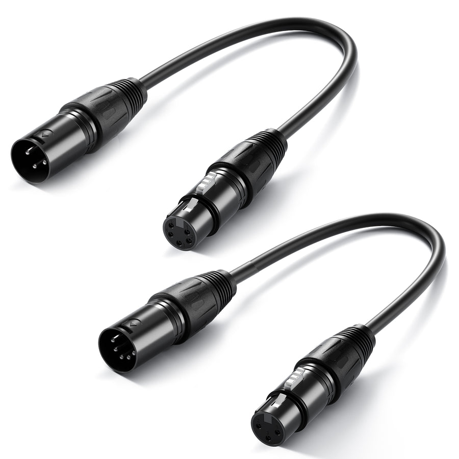 NEEWER MS028 10ft 6.35mm 1/4 Inch TRS to 3 Pin XLR Male Patch Cable