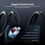 NEEWER MS028 10ft 6.35mm 1/4 Inch TRS to 3 Pin XLR Male Patch Cable, view 5