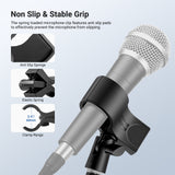 NEEWER MS042 Desktop Microphone Stand with Flexible Arm & Mic Clip, view 5