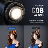 NEEWER MS150B 130W Bi-Color LED Video Light, view 4