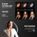 NEEWER MS60B Bi-Color LED Video Light Handheld Spotlight, view 4
