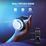 NEEWER MS60C RGB LED Video Light Handheld Spotlight, view 3