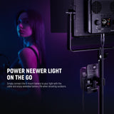 NEEWER NC011 D-Tap to 4 Pin XLR Cable for PL60C LED Video Light, view 6