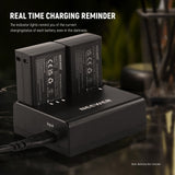 NEEWER NC2-Z1 Dual Slot Battery Charger Kit for Z2 Z1 Z760 Z880, view 5