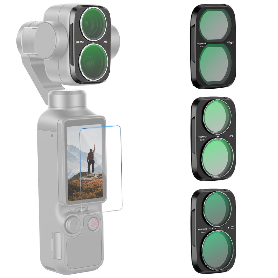 NEEWER ND/CPL/Effect Filter Compatible with DJI Osmo Pocket 4P