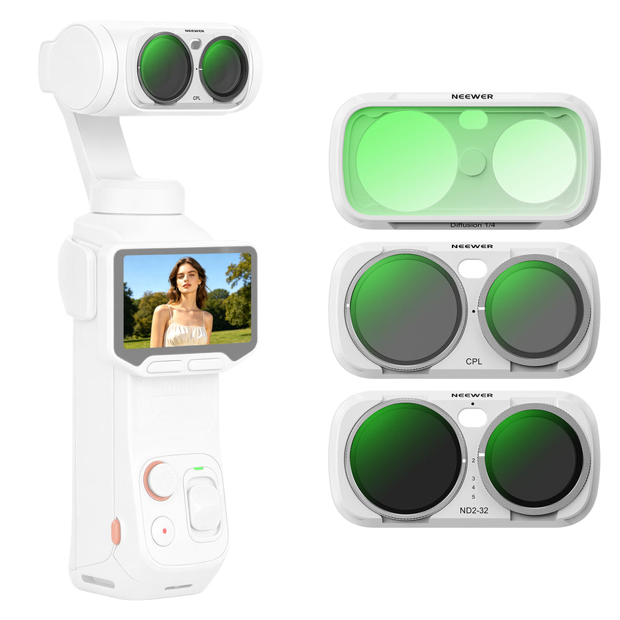 NEEWER Filter Set Compatible with Insta360 Luna Ultra