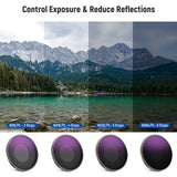 NEEWER FL-A14 4-Pack ND/PL Filter Set for DJI Osmo Action 4, view 4