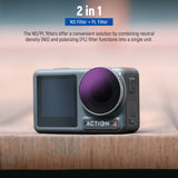 NEEWER FL-A14 4-Pack ND/PL Filter Set for DJI Osmo Action 4, view 5