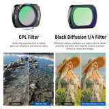 NEEWER FL-89 3-Pack Magnetic ND Filter Set for DJI Osmo Pocket 3 / Pocket 4 & Xtra Muse, view 4