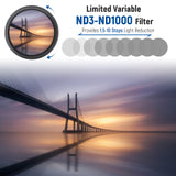 NEEWER ND3-ND1000 Variable ND Filter, view 2