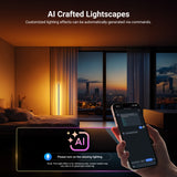 NEEWER NF04 1000lm Smart RGBW LED Floor Lamp, view 3