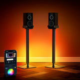 NEEWER NF08 2 Pack RGB Floor Speaker Stand, view 2