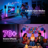 NEEWER NF08 2 Pack RGB Floor Speaker Stand, view 4