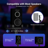 NEEWER NF08 2 Pack RGB Floor Speaker Stand, view 6