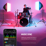 NEEWER NK800 24"x24"/60x60cm RGB Softbox Lighting Kit with App Control, view 4
