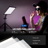 NEEWER NL-116AI Bi-Color 9" LED Video Panel Light, view 2