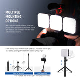NEEWER NL-36AI LED Camera Video Light with Desk Tripod Stand, view 6