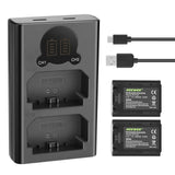 NEEWER NP-FZ100 Sony Replacement Battery Charger Set, view 2