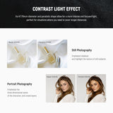 NEEWER Parabolic Reflective Umbrella with Diffuser, view 3